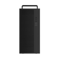 Casing PC Gaya Kantor Mid Tower Micro ATX dengan Material SPCC 0.8mm dan Pegangan