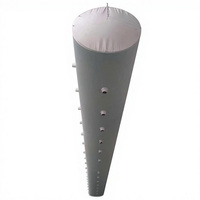Système de refroidissement par distribution d'air uniforme Conduit textile Chaussettes d'air anti-condensation Conduit en tissu rentable