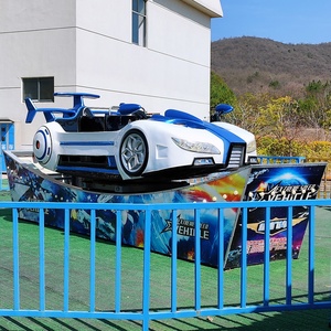 Mini Voiture Volante <span class=keywords><strong>Bugatti</strong></span>, Manèges de Fête Foraine, Parc d'Attractions Intérieur et Maisonnette de Jeu Extérieure en Acier pour Jardin - Product Image 3