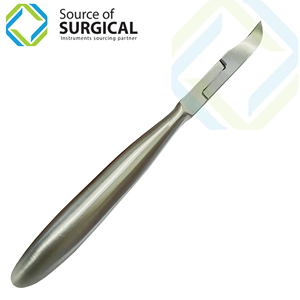 Cortauñas Quirúrgico SOS-30036 de Acero Inoxidable con Resorte Único, Corta Eficazmente Uñas y Cutículas - Product Image 4