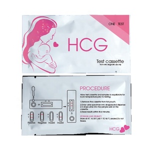 Bandelettes de <span class=keywords><strong>test</strong></span> de grossesse précoce HCG <span class=keywords><strong>urinaire</strong></span> – Détection précise à 99,5 % – Utilisation manuelle à domicile – Méthode à l'or colloïdal - Product Image 1