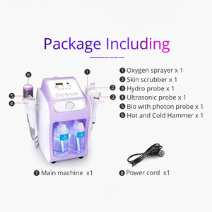 New Technology Desktop Oxygen Jet Peel Facial Beauty Equipment Face Lift Dermabrasion Touch Screen Waterproof AU Plug Compatible - Product Image 5