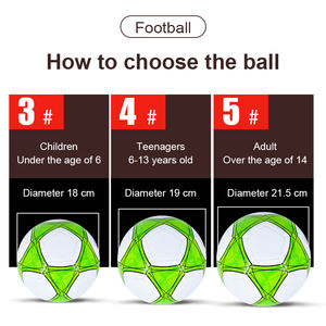 Ballon de football SIZE4 en caoutchouc PVC bon marché pour l'entraînement et le <span class=keywords><strong>match</strong></span> de football - Product Image 6