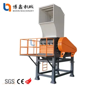 waste pp pe pet hdpe ldpe plastic crushing machine easy operate low loss grinder shredder machine for plastic