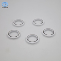 Joint d'étanchéité rotatif personnalisé en PTFE, joint énergisé par ressort, polytétrafluoroéthylène, ressort incliné en X, pièces non standard, usine