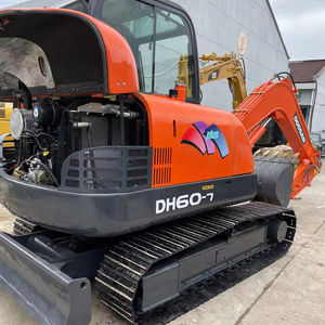 Excavadora de Ruedas Usada Doosan DH60-7 de 6 Toneladas con Motor Doosan, Estabilidad Hidráulica, Capacidad de Cucharón de 0.24m - Stock Disponible - Product Image 1