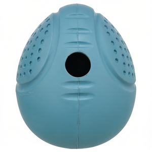 Jouet interactif pour animaux de compagnie en caoutchouc naturel, design rabattable, 10 cm, en forme d'œuf - Product Image 2