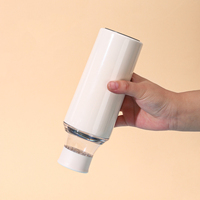 Botol Termos Pemisah Air Teh 450ml, Cangkir Cold Brew Baja Tahan Karat 316, Botol Air Infuser Teh Vakum Terisolasi Portabel