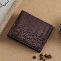 Tas Resepsi - Dompet Kulit Buaya Model Silang dengan Banyak Slot Kartu - Model Pendek - Dompet Kecil - Tempat Kartu Identitas Wanita