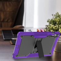 Étui de tablette robuste en silicone de qualité supérieure pour les professionnels du terrain avec support pour Samsung Galaxy Tab S9 Plus/S10 Plus