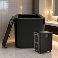 ICEMEND 1.5HP Wifi Refroidisseur D'eau Chauffe-Eau Refroidisseur Glace Bain Machine Sport Récupération Cold Plunge Barrel Ice Pod