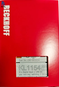 โมดูลอินพุตดิจิตอล KL1154 ชิ้นส่วนระบบอัตโนมัติอุตสาหกรรม 4 ช่องสัญญาณ 24V แบบสลับบวก-ลบ โมดูลขยาย PLC - Product Image 1