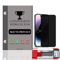Protector de Pantalla Impermeable de TPU Mate con Privacidad de 28 Grados, 180*120mm, 4 Capas, para Máquina de Corte Plotter - ¡Novedad 2026, el Más Vendido!