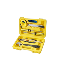 Ensemble de 8 outils multifonctionnels en acier au carbone pour la réparation à domicile avec emballage rigide personnalisable OEM