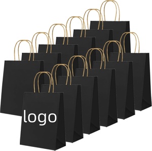 Bolsa de Papel Kraft Desechable, Biodegradable y Reciclable, Ecológica, para Comida para Llevar de Restaurantes, con Base para Comidas Calientes, Catering y Comida Rápida - Product Image 1