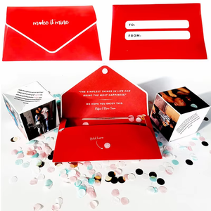 <span class=keywords><strong>Caja</strong></span> <span class=keywords><strong>de</strong></span> Regalo <span class=keywords><strong>Explosiva</strong></span> con <span class=keywords><strong>Confeti</strong></span> en Forma <span class=keywords><strong>de</strong></span> Sobre, <span class=keywords><strong>Caja</strong></span> Sorpresa <span class=keywords><strong>Explosiva</strong></span> para Cumpleaños o Regalos Sorpresa - Product Image 1