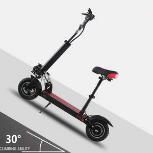 Scooter SUNNIGOO ES-N3 avec batterie au lithium, pneus, autonomie de 45-55 km, freins à disque avant et arrière, noir, 5-5,5 heures d'autonomie, pneus, E-scooter - Product Image 4