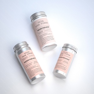 80ml 100ml 110ml Aluminum <b>Spice</b> <b>Jars</b> Cosmetic Tin for Bath Powder Facial Mask Powder Aluminum Shaker Tin Metal Cans - Product Image 2