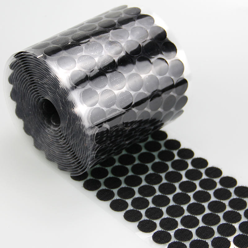 Black Hook + Loop 12mm 1500pairs/pack