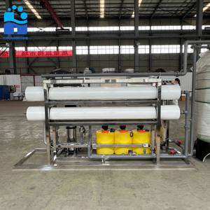 Industriële 4000lph Ro Plant Waterzuiveraar Grondwater Goed Omgekeerde Osmose Systeem Pomp <span class=keywords><strong>Filter</strong></span> Gootsteen Omgekeerde Osmose Machine - Product Image 4