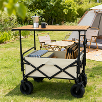 Table pliante en métal à hauteur réglable, capacité de charge de 200 kg, 120x60 cm, pour le camping, la voiture, le stand, le pique-nique, utilisation en extérieur - Rangement compact