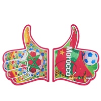 Brasilien-Flagge Schaumstoff-Jubelhand, 2026 EVA Fan-Artikel, Leichter Daumen-hoch-Finger, Fußball-Zuschauer, Event-Giveaways