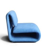 Usine Fournisseur Cadre en Métal Salon Chambre à Coucher Décontracté Design Moderne Chaises de Sol Mobilier de Loisirs Chaise d'Appoint Simple de Luxe