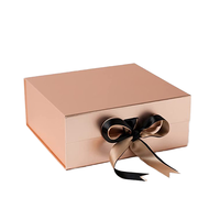 Boîte cadeau en papier pliable écologique avec fermeture magnétique pour l'emballage de cosmétiques et de soins de la peau