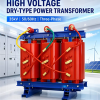Transformateur toroïdal personnalisable Jinpeng Xinlei triphasé de type sec, résistant aux hautes températures, 50/60Hz, enroulement cuivre/aluminium