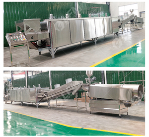 Dây chuyền sản xuất hạt điều đậu phộng có hương vị hạt bọc hạt rang lớp phủ hương liệu dây chuyền chế biến máy - Product Image 3