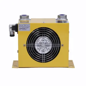 Mini Industrial Air Cooler AH0608TL Series Aluminum Alloy Heat Exchangers For Hydraulic Oil Cooling System