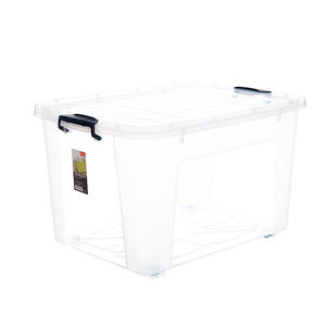 กล่องเก็บของพลาสติกใส Xitianlong ขนาดใหญ่พิเศษ รูปทรงสี่เหลี่ยมผืนผ้า พร้อมฝาปิด สำหรับใช้ในบ้าน รถยนต์ และนักเรียน - Product Image 2