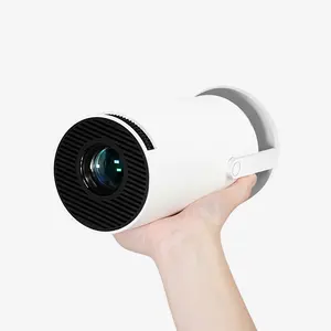 Ngoài trời mini rạp hát tại nhà proyector HD video không dây thông minh trắng tập trung colable HL13 kinh doanh Android LED máy chiếu di động OEM