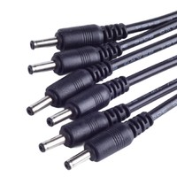 Câble d'alimentation USB universel à angle droit 6 x DC, adaptateur de charge rapide 5A pour imprimante et plusieurs appareils, 1 mètre
