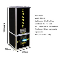 Machine à changer les billets BC1200, distributeur automatique de billets en pièces de monnaie