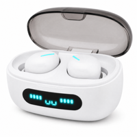 Nouveaux produits 2026 : Écouteurs intra-auriculaires sans fil étanches IP7 avec clip d'oreille