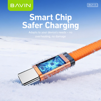 Cable USB C de Carga Rápida de 60W con Trenzado Resistente de 1.2M para Teléfono Móvil Android BAVIN CB421