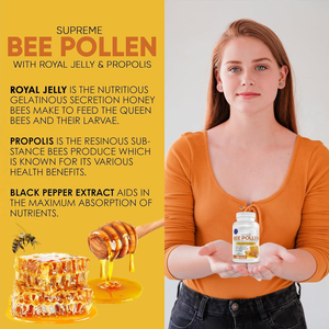 Capsules d'extrait de pollen d'abeille biologique sans OGM de l'usine OEM <span class=keywords><strong>Gelée</strong></span> <span class=keywords><strong>royale</strong></span> <span class=keywords><strong>Propolis</strong></span> Marque privée Complément à base de plantes pour adultes sauvages - Product Image 2