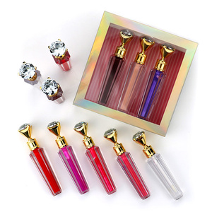 ลิปกลอสแบบวีแกนสีนู้ดลิปกลอสลิปกลอสลิปมันแบรนด์ตามสั่ง - Product Image 2