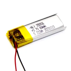 リチウムイオンポリマー電池350926 3.7v 600mahミニリポバッテリースマート美容機器用工場サプライヤー