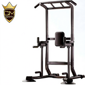 CHENGMO SPORTS Équipement <span class=keywords><strong>de</strong></span> fitness multifonctionnel pour l'entraînement à la barre horizontale <span class=keywords><strong>en</strong></span> intérieur, station <span class=keywords><strong>de</strong></span> traction et <span class=keywords><strong>de</strong></span> dips, support <span class=keywords><strong>de</strong></span> dips, tour <span class=keywords><strong>de</strong></span> musculation - Product Image 1