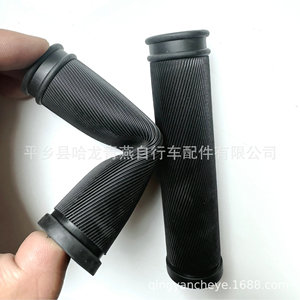 ปลอกแฮนด์ยางนุ่ม 22.2 มม. สีดำ กันลื่น สำหรับจักรยานเสือภูเขา วัสดุ TPR - Product Image 4