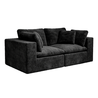 Modulares Zeitgenössisches Stoffsofa-Set mit Modernem Design für Wohnzimmer Schlafzimmer Hotels Bürogebäude