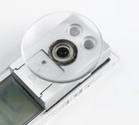 Termometer Digital Kaca Mobil Pengukur Suhu dan JAM Nirkabel dengan Suction Cup