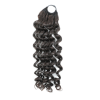 Extensions de cheveux à tresser au crochet en fibre haute température, 22 pouces, 100g/paquet, Ondes profondes, Double trame, pour tresses bohèmes