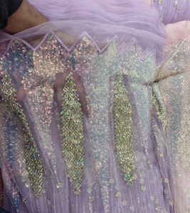 Yüksek kaliteli çoklu renkler nakış Net kumaş yapmak için parti elbise İşi Net kumaş - Product Image 5