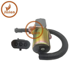 Pièces de machines de construction, solénoïde d'arrêt 24V pour excavatrice 3931196 - Product Image 4