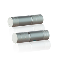 Flacon vide personnalisable en plastique mat dépoli sans air pour cosmétiques, emballage de beauté, soins de la peau 15ml/30ml/100ml