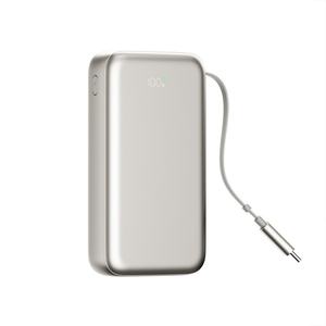 Batterie externe à charge rapide 22,5 W haute capacité (10000 mAh, 20000 mAh, 30000 mAh) avec câble rétractable – Meilleure vente - Product Image 4