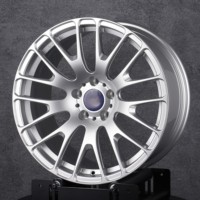 Nuevas Llantas de Aluminio Forjado 6061-T6 de 17-24 Pulgadas, Diseño Clásico Multirradio Plateado para Audi, Mercedes, Tesla, 20mm 25mm